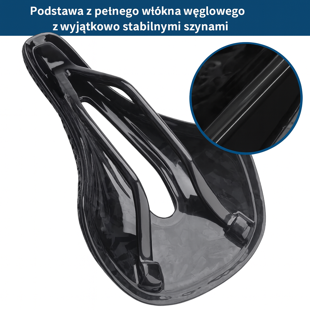 Ergonomiczne siodełko rowerowe – oddychające, ultralekkie, z technologią druku 3D