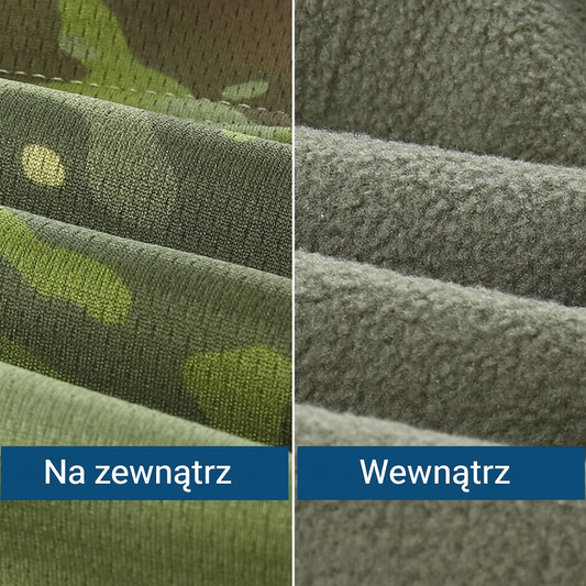 Kominiarka termoaktywna z polaru fleece – idealna na zimę, sport i survival