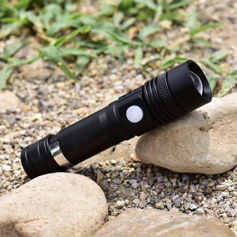 Latarka taktyczna LED USB – mocna, wodoodporna latarka z akumulatorem