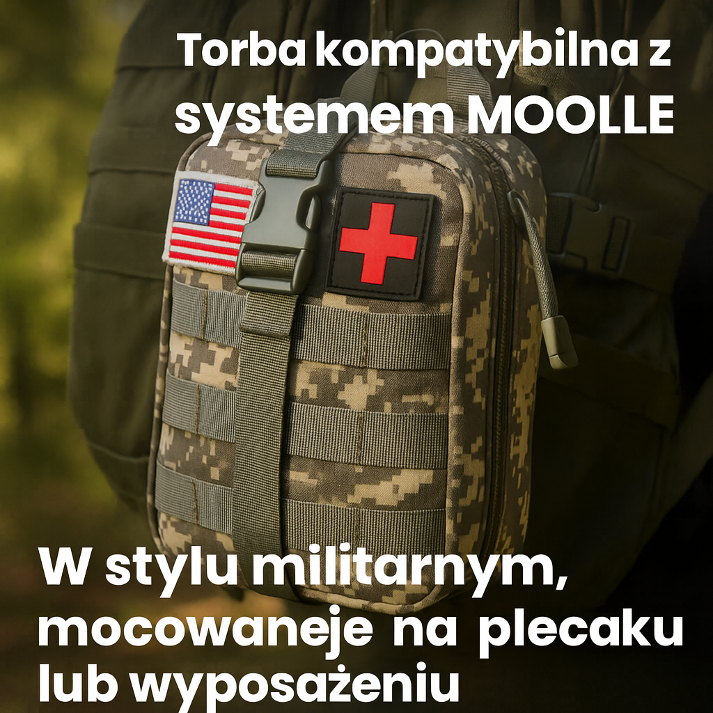 Zestaw przetrwania z apteczką – Profesjonalny survival kit do samochodu, domu, wypraw outdoorowych i awaryjnych sytuacji