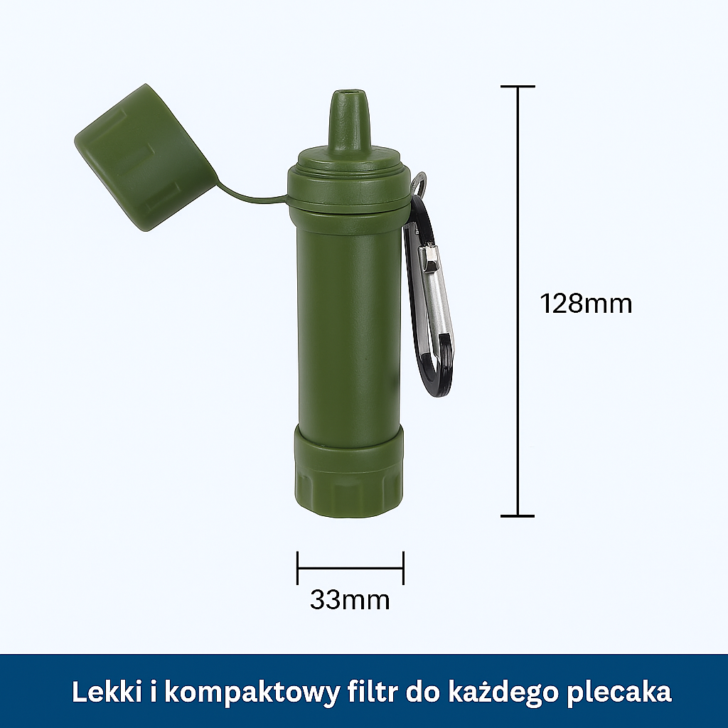 Filtr do wody turystyczny – przenośny