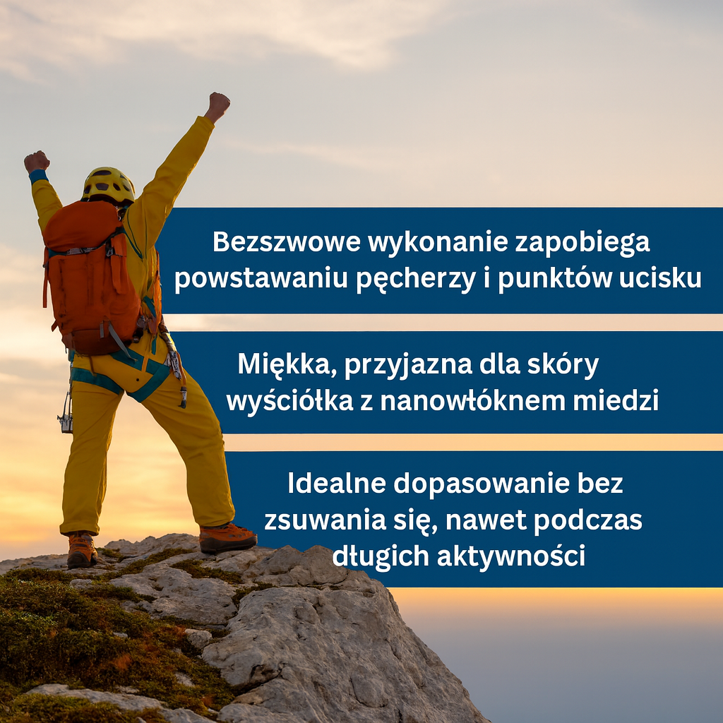 Wodoodporne skarpety trekkingowe – oddychające, termoaktywne, do sportów outdoorowych