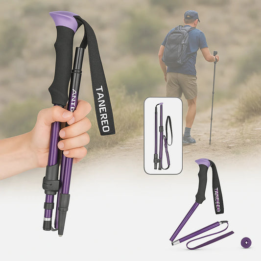 Kijki trekkingowe składane – lekkie kije do nordic walking i górskich wędrówek