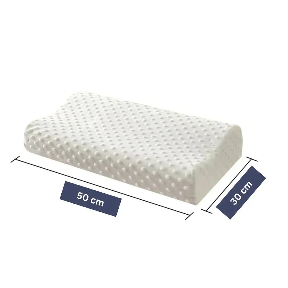 Ergonomiczna poduszka z pianki memory – profilowana, wygodny sen