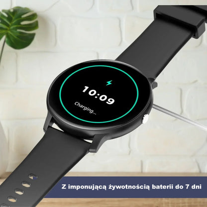 Smartwatch wodoodporny – śledzenie aktywności, powiadomienia, krokomierz