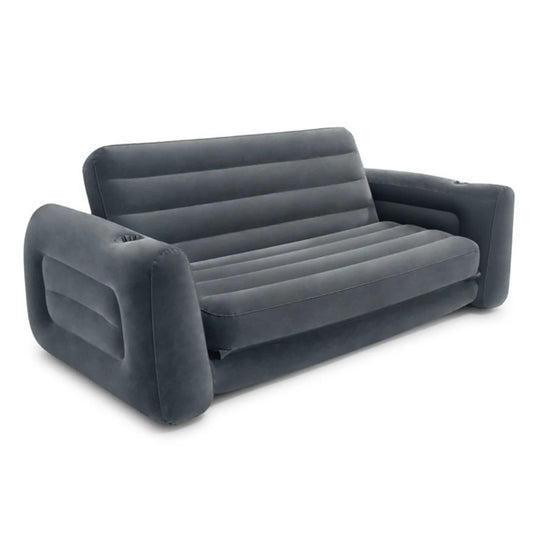 Nadmuchiwany materac-sofa 2w1 – dmuchana kanapa z funkcją spania, idealna do domu i na wyjazdy