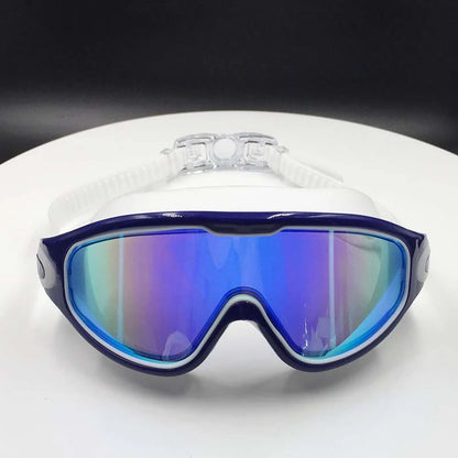 Okulary pływackie z powłoką anti-fog i filtrem UV – szerokokątne okulary do pływania z regulacją