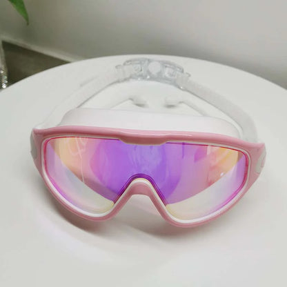 Okulary pływackie z powłoką anti-fog i filtrem UV – szerokokątne okulary do pływania z regulacją