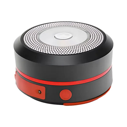 Składana lampka LED z funkcją powerbanku – kempingowa latarnia USB z karabińczykiem