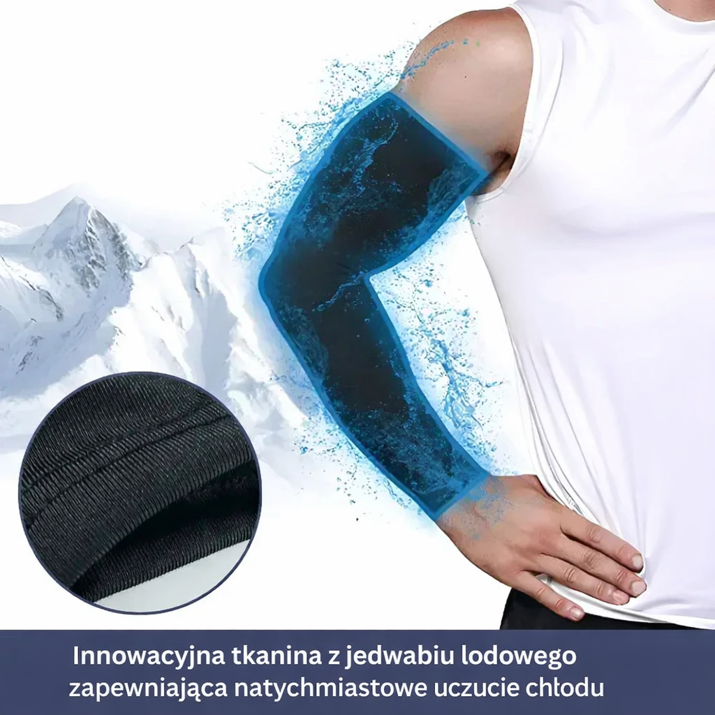 Rękaw sportowy na ramię – elastyczny, z filtrem UV