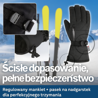 Rękawice zimowe 3M Thinsulate – wodoodporne, dotykowe, ocieplane, do smartfona i sportów zimowych