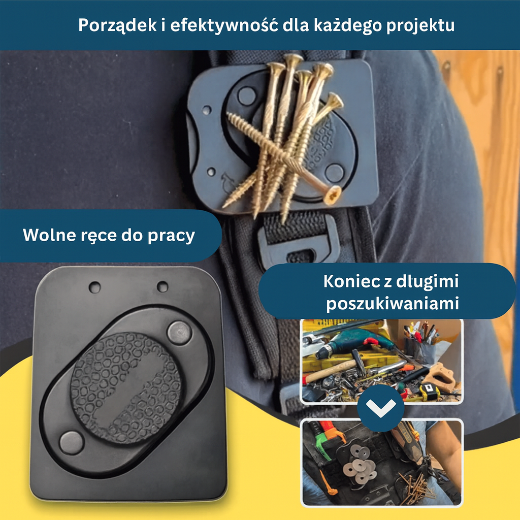 Wytrzymały uchwyt montażowy do powierzchni płaskich – odporny na korozję, idealny do codziennego użytku