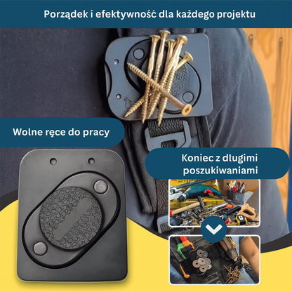 Wytrzymały uchwyt montażowy do powierzchni płaskich – odporny na korozję, idealny do codziennego użytku