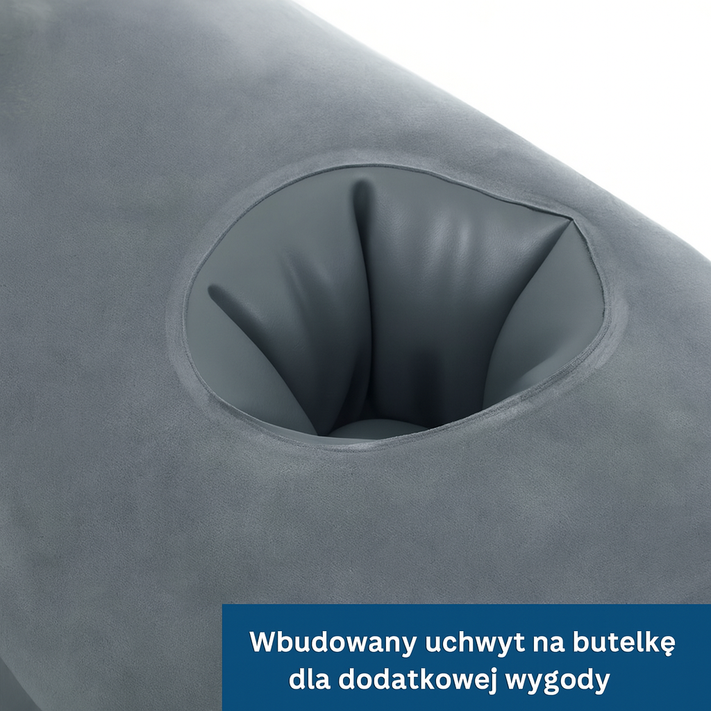 Nadmuchiwany materac-sofa 2w1 – dmuchana kanapa z funkcją spania, idealna do domu i na wyjazdy