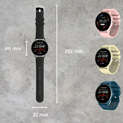 Smartwatch wodoodporny – śledzenie aktywności, powiadomienia, krokomierz