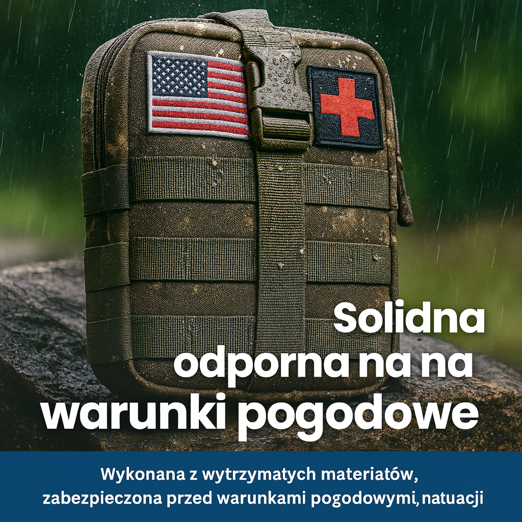 Zestaw przetrwania z apteczką – Profesjonalny survival kit do samochodu, domu, wypraw outdoorowych i awaryjnych sytuacji