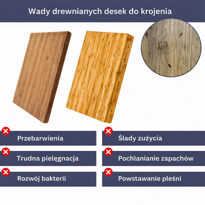 Deska do krojenia z powłoką tytanową – trwała, o długiej żywotności