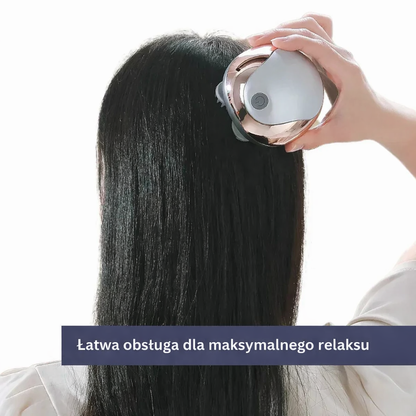 Elektryczny masażer do głowy i ciała – kompaktowy, do relaksu