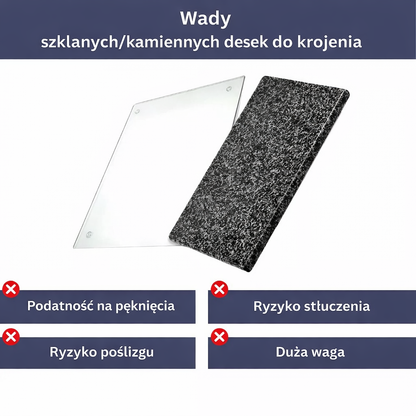 Deska do krojenia z powłoką tytanową – trwała, o długiej żywotności