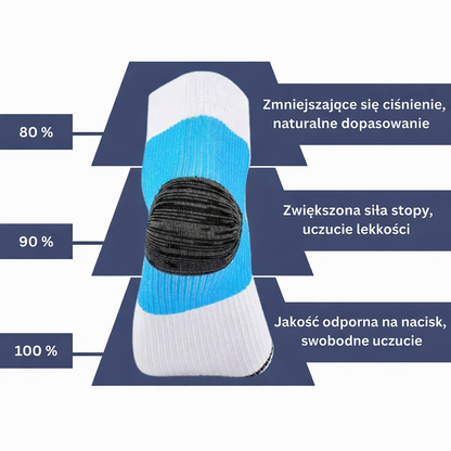 Skarpety sportowe unisex do biegania – oddychające, kompresyjne