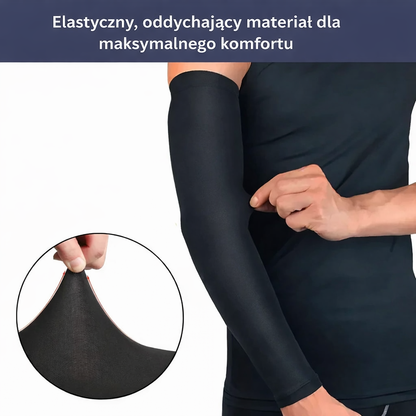 Rękaw sportowy na ramię – elastyczny, z filtrem UV