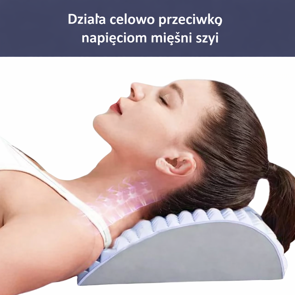 Piankowy klin do ćwiczeń i rozciągania – z wypustkami, do jogi i pilatesu