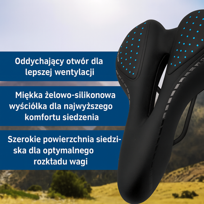 Ergonomiczne siodełko rowerowe z otworem wentylacyjnym – wygodne siodło sportowe do roweru MTB i szosowego