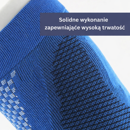 Skarpety sportowe kompresyjne unisex – oddychające, z ochroną kostki