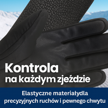 Rękawice zimowe 3M Thinsulate – wodoodporne, dotykowe, ocieplane, do smartfona i sportów zimowych