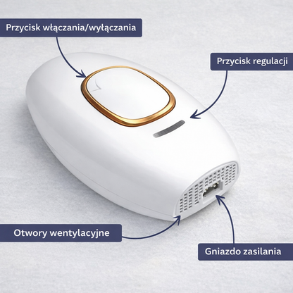 Depilator IPL domowy – 5 poziomów mocy, urządzenie kosmetyczne