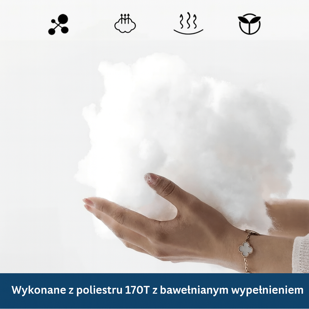 Śpiwór turystyczny z dużą powierzchnią do spania 75x210 cm – komfortowy i lekki