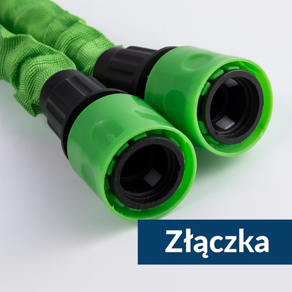 Elastyczny wąż ogrodowy z pistoletem natryskowym – samorozciągający się