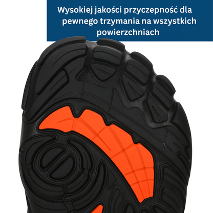 Buty barefoot trekkingowe czarne – minimalistyczne buty outdoor