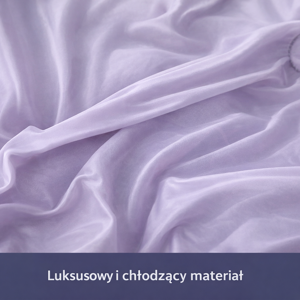Kołdra chłodząca – tkanina odprowadzająca ciepło