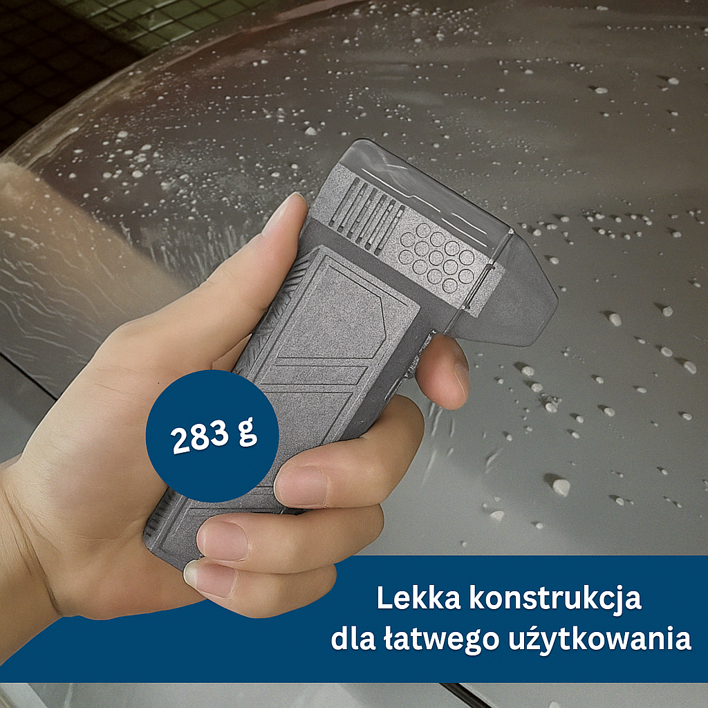 Kompaktowa dmuchawa akumulatorowa z bezszczotkowym silnikiem – wysokowydajna i cicha