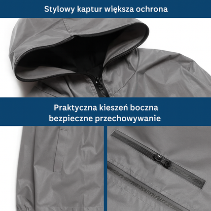 Kurtka odblaskowa z kapturem – zwiększona widoczność i ochrona w nocy