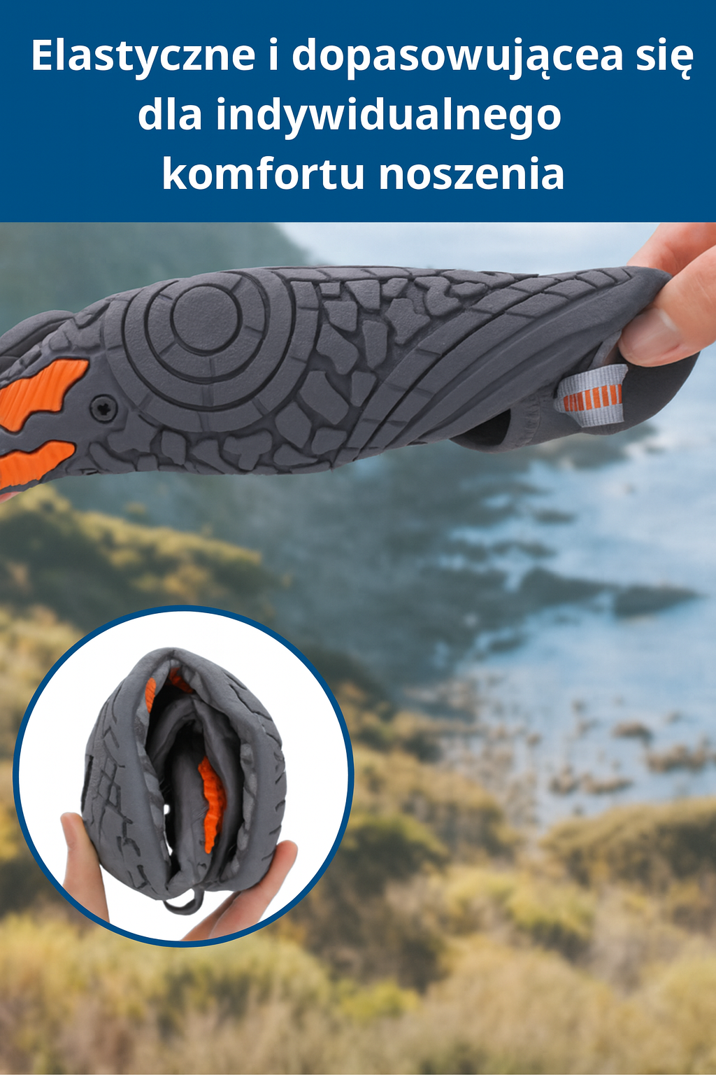 Buty barefoot do sportów wodnych i na co dzień – lekkie, oddychające, antypoślizgowe