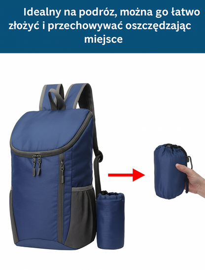 Plecak turystyczny składany – wodoodporny, lekki i kompaktowy, idealny w podróży