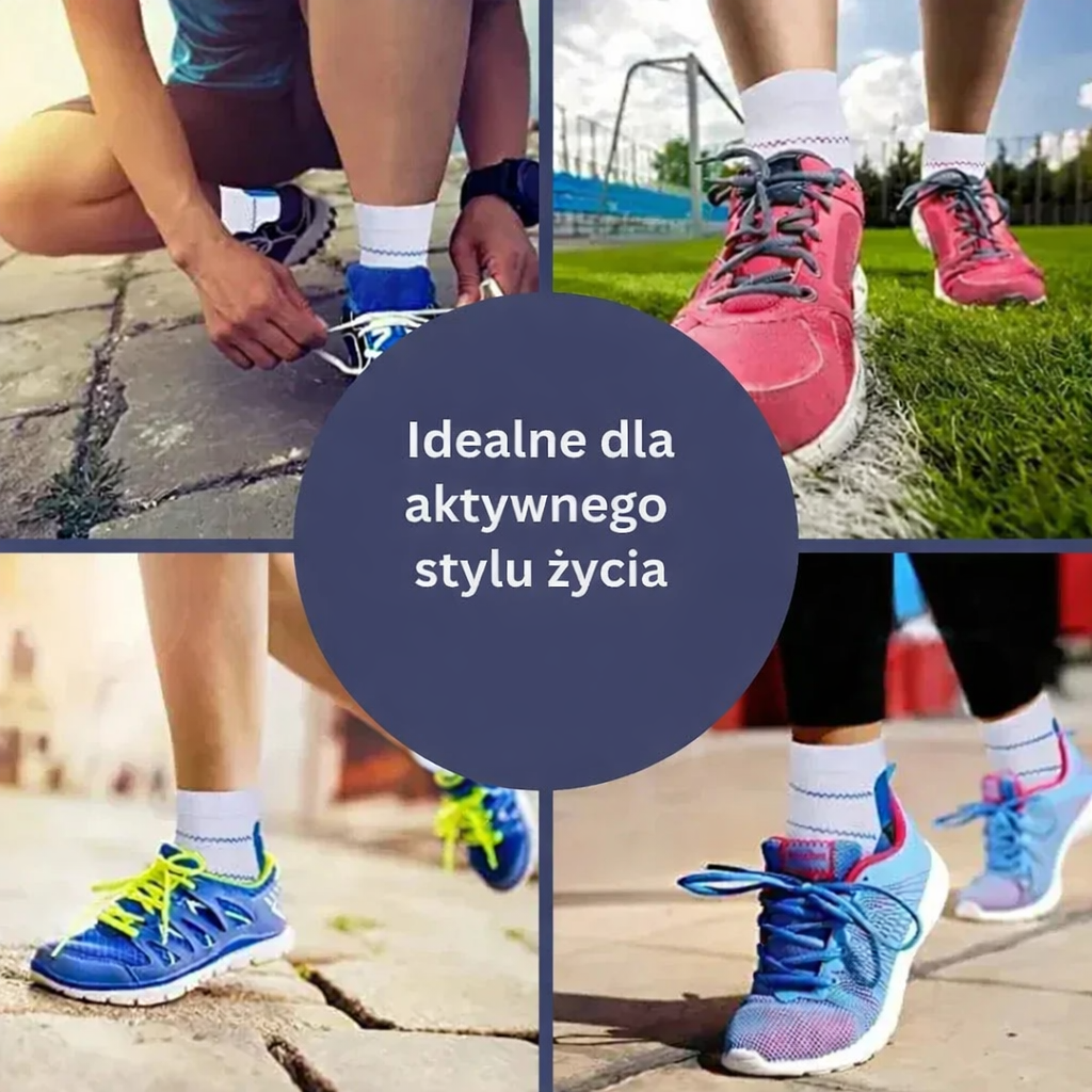 Skarpety sportowe unisex do biegania – oddychające, kompresyjne