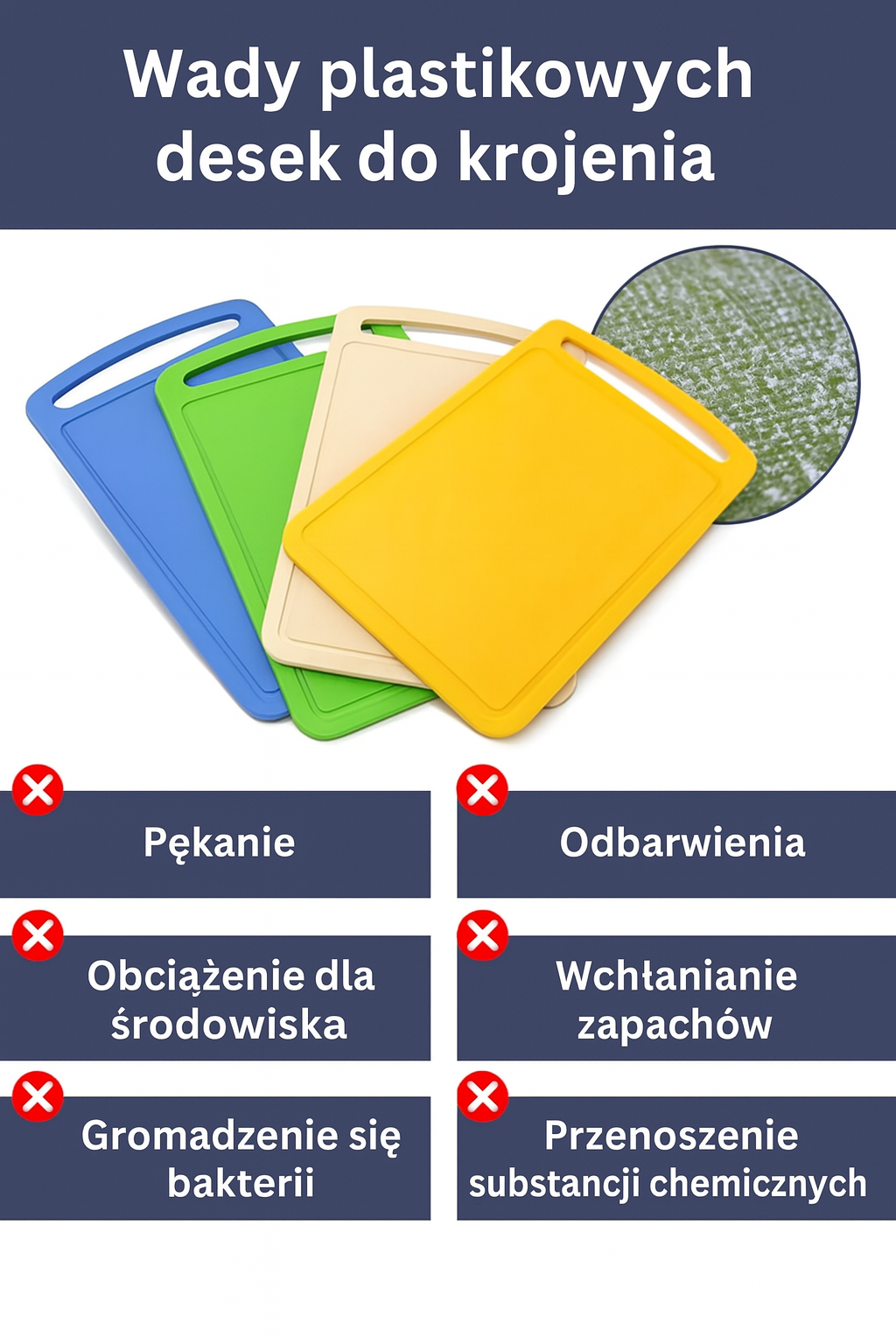 Deska do krojenia z powłoką tytanową – trwała, o długiej żywotności