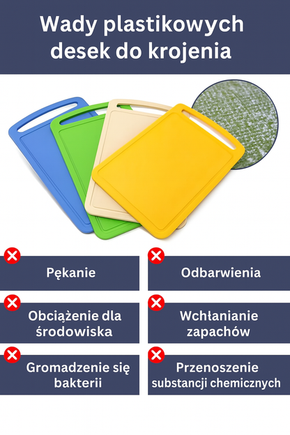 Deska do krojenia z powłoką tytanową – trwała, o długiej żywotności