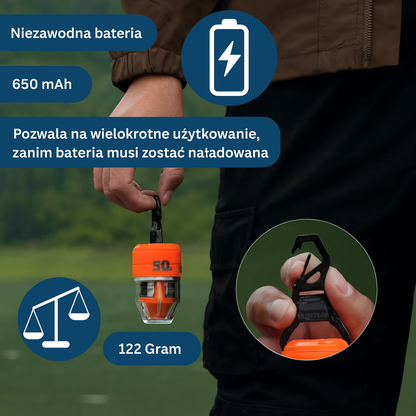 Kompresor elektryczny – przenośna pompka z zestawem końcówek do materacy, pontonów i opon