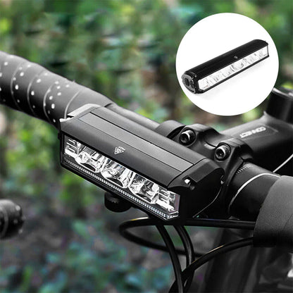 Lampka rowerowa LED – mocne oświetlenie przednie z regulacją kąta i szybkim montażem
