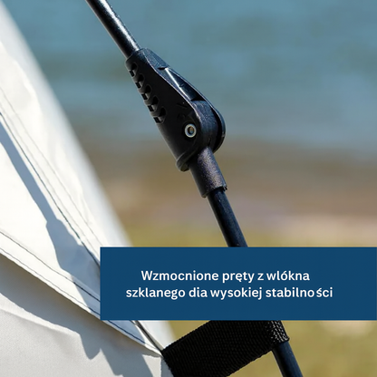 Namiot turystyczny z szybkim rozkładaniem – z wentylacją i wzmocnioną konstrukcją