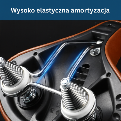 Wodoodporne siodełko rowerowe z miękką pianką – komfortowe i trwałe