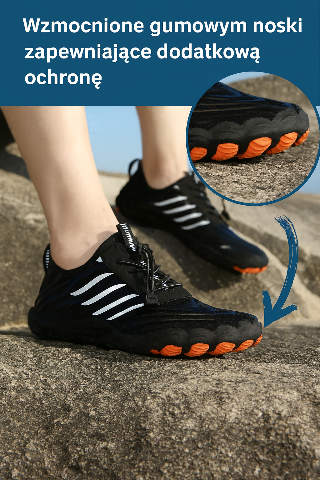 Buty barefoot do sportów wodnych i na co dzień – lekkie, oddychające, antypoślizgowe