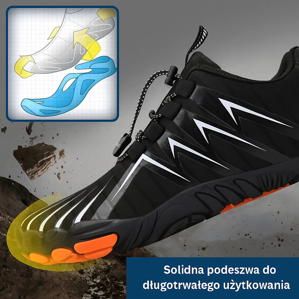 Buty barefoot unisex – minimalistyczne obuwie sportowe w różnych kolorach