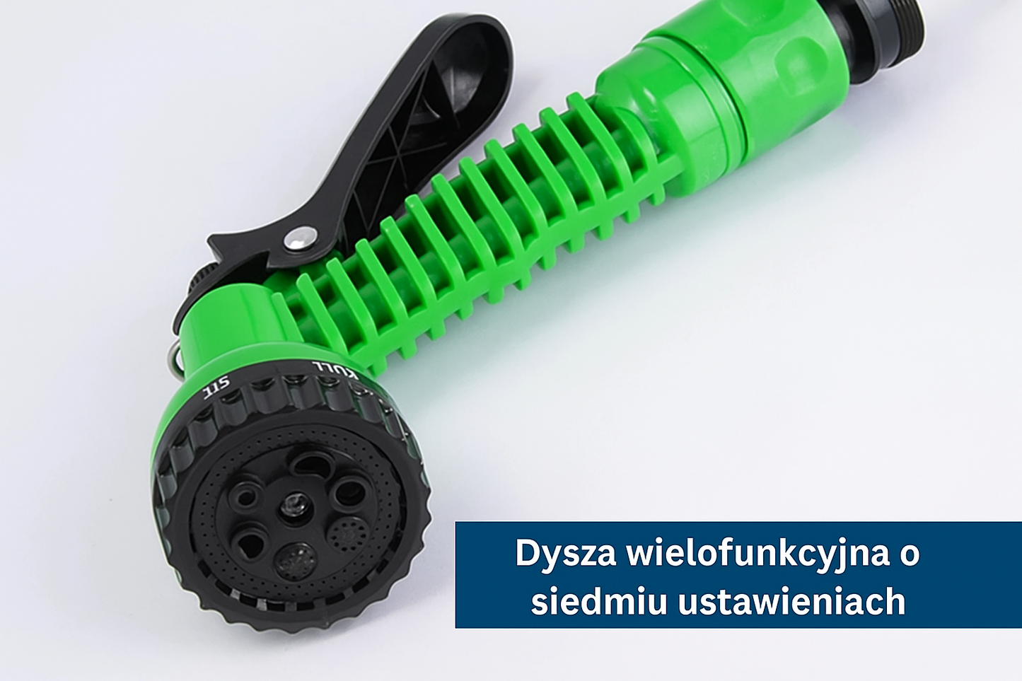 Elastyczny wąż ogrodowy z pistoletem natryskowym – samorozciągający się