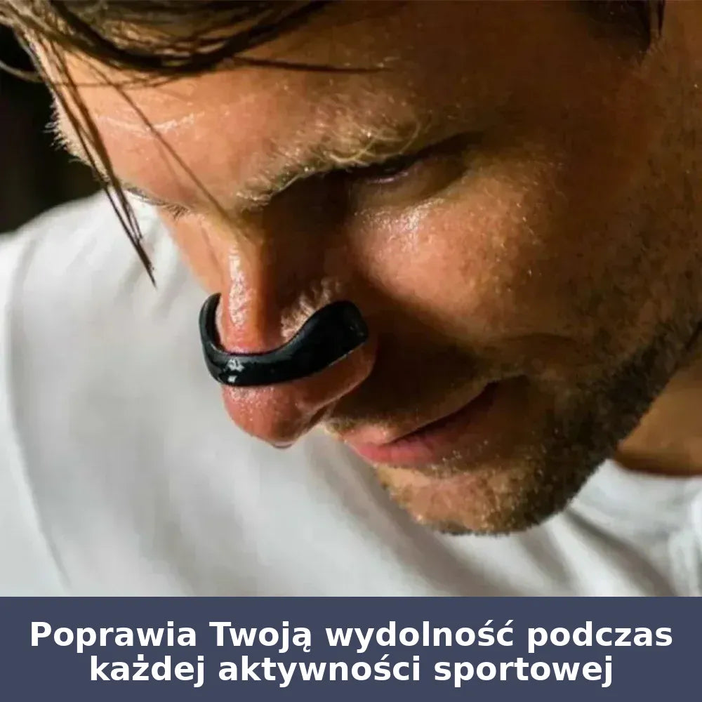 Silikonowy nosowy rozszerzacz – z magnetycznym mocowaniem, regulowany