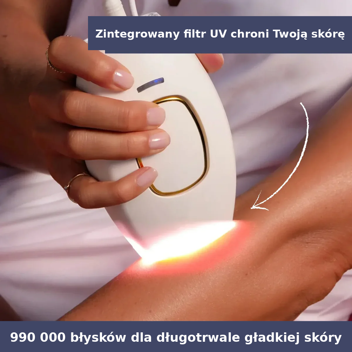 Depilator IPL domowy – 5 poziomów mocy, urządzenie kosmetyczne